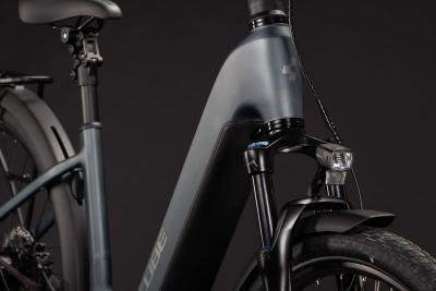 Cube Touring Hybrid Deluxe SLX 800 slabgrey'n'chrome Gr&ouml;&szlig;e: Easy Entry 46 cm Produktbild 5