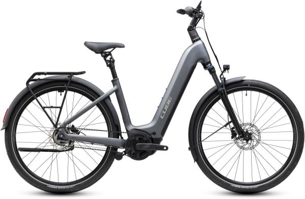 Cube Touring Hybrid Deluxe SLX 800 slabgrey'n'chrome Gr&ouml;&szlig;e: Easy Entry 62 cm