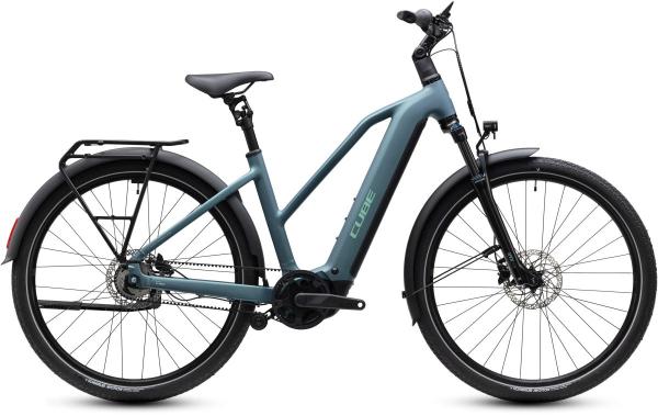 Cube Touring Hybrid Deluxe SLX 800 greengranit'n'green Gr&ouml;&szlig;e: Trapeze 58 cm