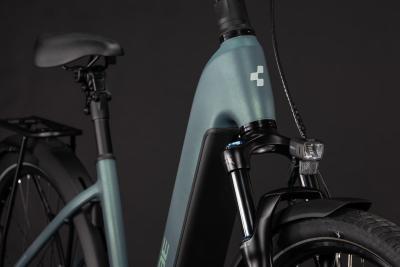 Cube Touring Hybrid Deluxe SLX 800 greengranit'n'green Gr&ouml;&szlig;e: Easy Entry 50 cm Produktbild 5