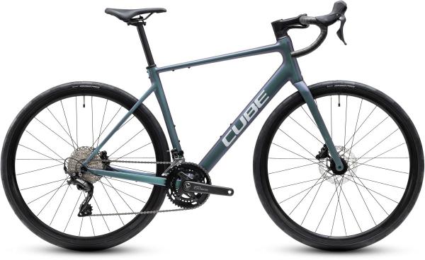 Cube Attain Race smaragdgrey'n'white Gr&ouml;&szlig;e: 58 cm