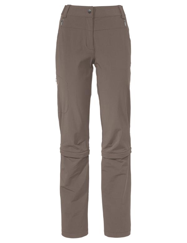 VAUDE Women's Farley Stretch Capri T-Zip Pants III coconut Gr&ouml;&szlig; 46-Short