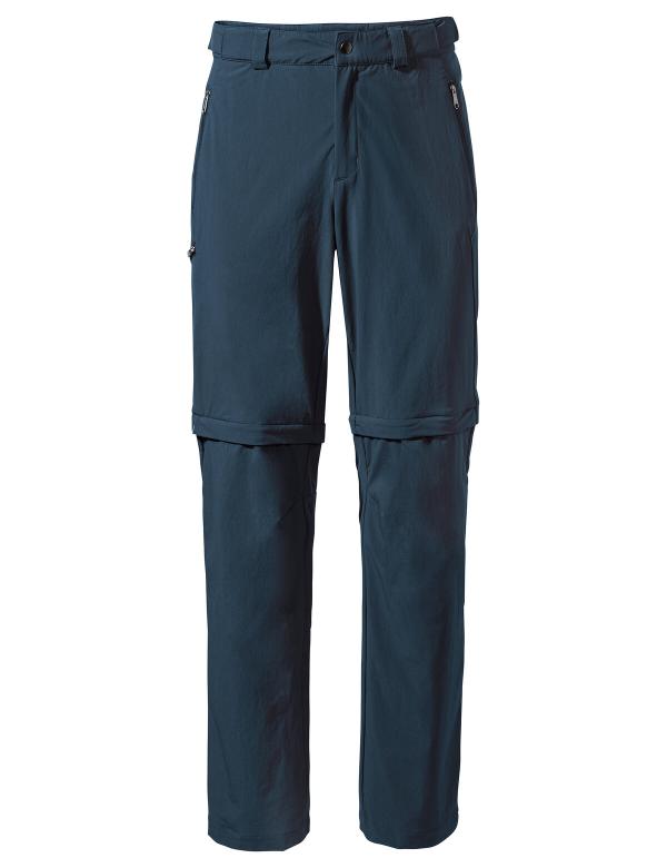 VAUDE Men's Farley Stretch T-Zip Pants III dark sea Gr&ouml;&szlig; 56