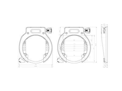 Abus Lock Abus 4650XL NR Ring & Battery Bosch BES3 DT3 Produktbild 1