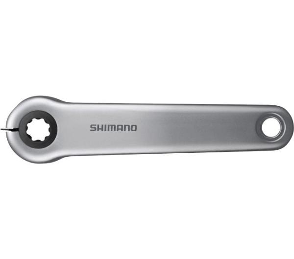SHIMANO Kurbelarmset SHIMANO E-BIKE SYSTEMS FC-E6100 175 mm Silber