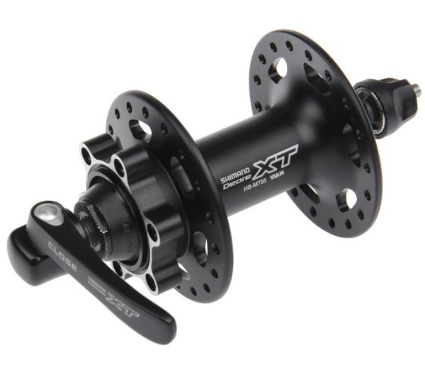 SHIMANO Vorderradnabe DEORE XT HB-M756 6-Loch Schnellspanner