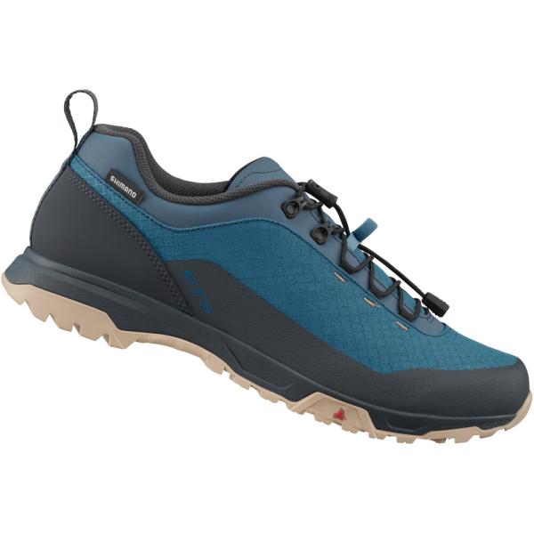 SHIMANO SHIMANO Fahrradschuhe ET501 Herren/Damen MTB FLATPEDAL Gr&ouml;&szlig;e 43 Blau