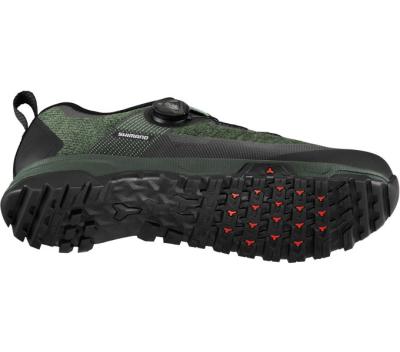 SHIMANO SHIMANO Fahrradschuhe ET701 Herren/Damen MTB FLATPEDAL Gr&ouml;&szlig;e 42 Gr&uuml;n Produktbild 3