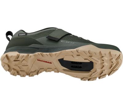 SHIMANO SHIMANO Fahrradschuhe EX500 Herren/Damen Touring SPD Gr&ouml;&szlig;e 45 Gr&uuml;n Produktbild 3