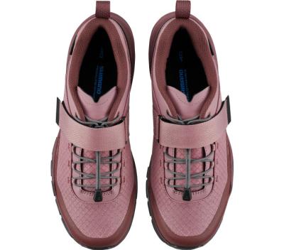 SHIMANO SHIMANO Fahrradschuhe EX500W Damen Touring SPD Gr&ouml;&szlig;e 42 Damenleisten Rot Produktbild 1