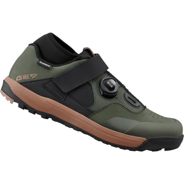 SHIMANO SHIMANO Fahrradschuhe GE900 Herren/Damen MTB SPD Gr&ouml;&szlig;e 43 Gr&uuml;n