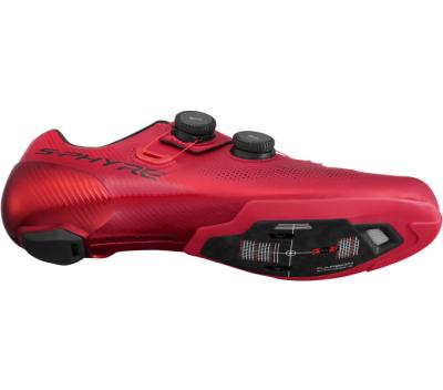 SHIMANO SHIMANO Fahrradschuhe RC903 Damen/Herren Road SPD-SL Gr&ouml;&szlig;e 41 breit Rot Produktbild 3