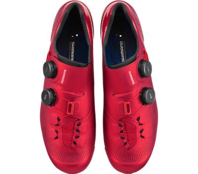 SHIMANO SHIMANO Fahrradschuhe RC903 Damen/Herren Road SPD-SL Gr&ouml;&szlig;e 41 Rot Produktbild 1