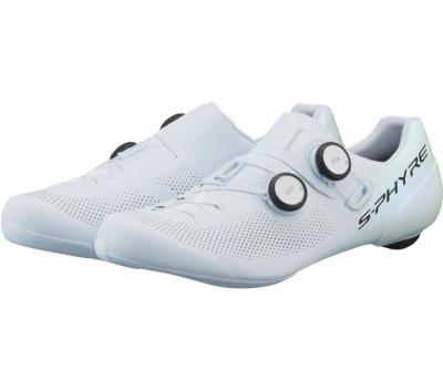 SHIMANO SHIMANO Fahrradschuhe RC903 Damen/Herren Road SPD-SL Gr&ouml;&szlig;e 45 breit Wei&szlig; Produktbild 4