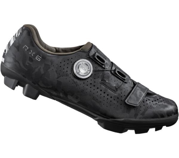 SHIMANO SHIMANO Fahrradschuhe RX600 Herren/Damen Gravel SPD Gr&ouml;&szlig;e 43 Schwarz