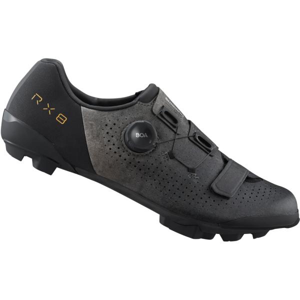 SHIMANO SHIMANO Fahrradschuhe RX801 Herren/Damen Gravel SPD Gr&ouml;&szlig;e 46 Schwarz