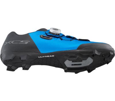 SHIMANO SHIMANO Fahrradschuhe XC502 Herren/Damen MTB SPD Gr&ouml;&szlig;e 45 breit Blau Produktbild 3