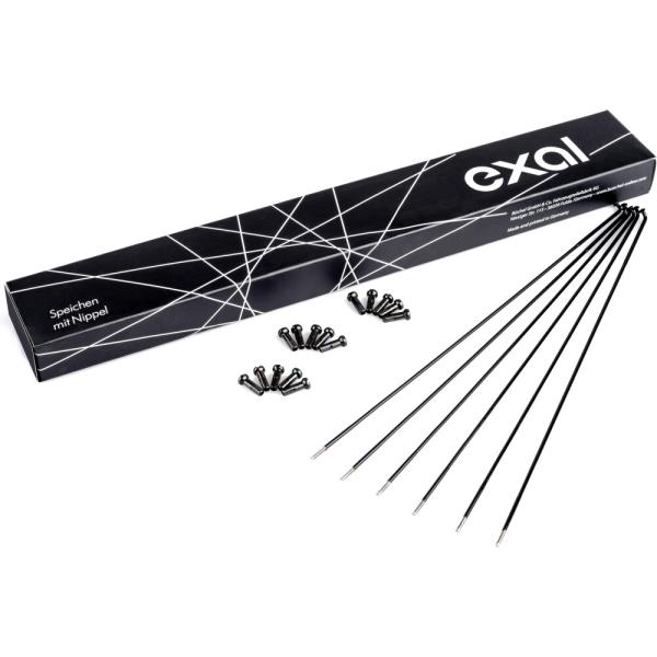 Exal SPEICHE DD 2/1,8/2 SCHW,292MM,100ST