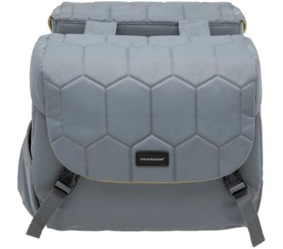 New Looxs Doppelpacktasche Mondi Joy Double Quilted Grey Produktbild 1