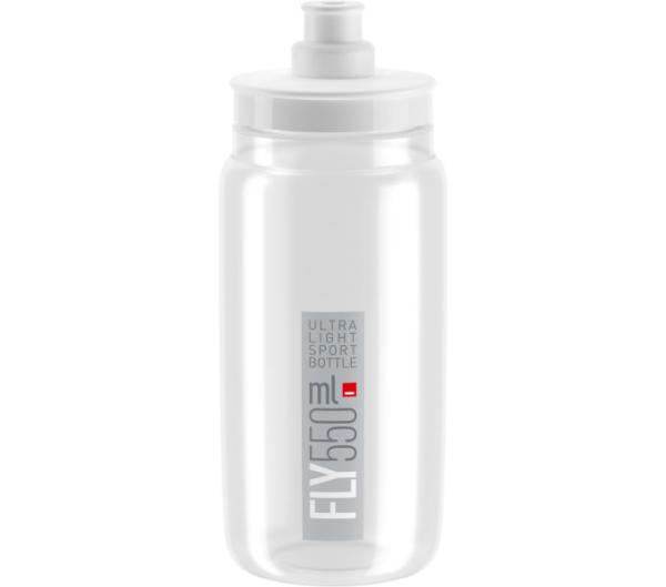 ELITE ELITE Trinkflasche Fly Transparent-Grau 550 ml