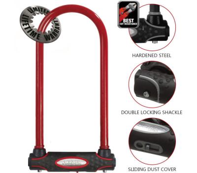 Master Lock B&uuml;gelschloss 8195LW Rot 13 mm x 280 mm x 110 mm Schl&uuml;ssel Produktbild 1