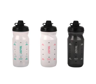 Z&eacute;fal Trinkflasche Sense Soft No-Mud Smoke Schwarz 650 ml Produktbild 1