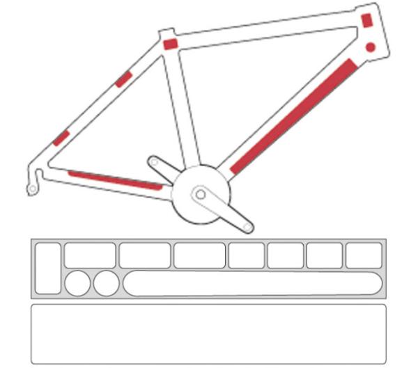 Z&eacute;fal Rahmenschutzfolie Skin Armor Set M