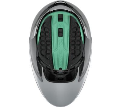 LAZER LAZER Helm Volante KinetiCore Triathlon/Zeitfahren Matte White Silver (M) 55-59 Produktbild 5