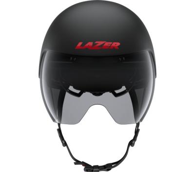 LAZER LAZER Helm Volante KinetiCore Triathlon/Zeitfahren Matte Black Red (M) 55-59 cm Produktbild 1