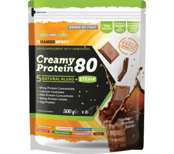NAMEDSPORT NAMEDSPORT Proteinpulver CREAMY PROTEIN 80 Schokolade 500 g