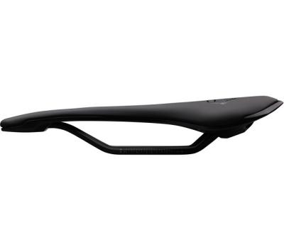 PRO Fahrradsattel Falcon Performance 142 mm Schwarz Edelstahl Gestell Produktbild 3
