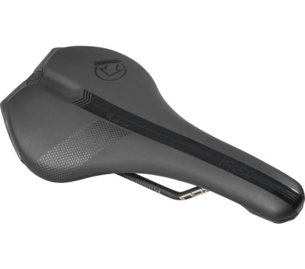 PRO Fahrradsattel Turnix Performance 132 mm Schwarz Edelstahl Gestell
