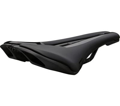 PRO Fahrradsattel Stealth Curved Performance 142 mm Schwarz Edelstahl Gestell Produktbild 1