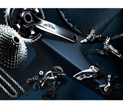 SHIMANO Kurbelgarnitur XTR FC-M9020-3 11-fach 170 mm 40-30-22 Z&auml;hne Produktbild 1