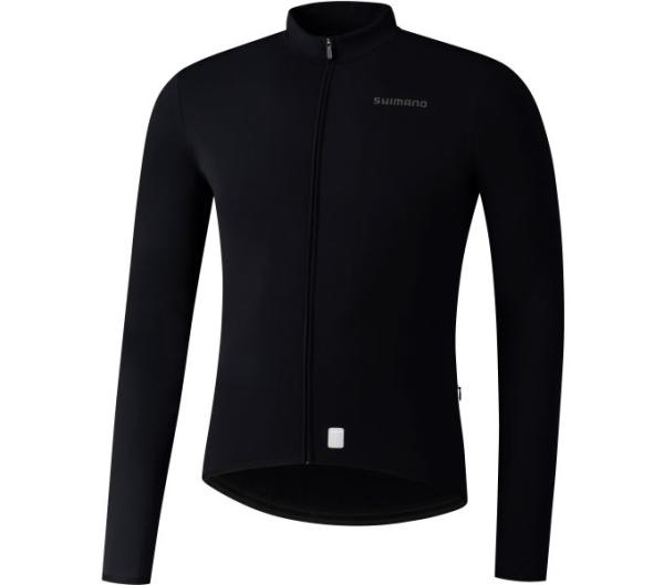 SHIMANO VERTEX Thermal Long Sleeve Jersey Black XXL
