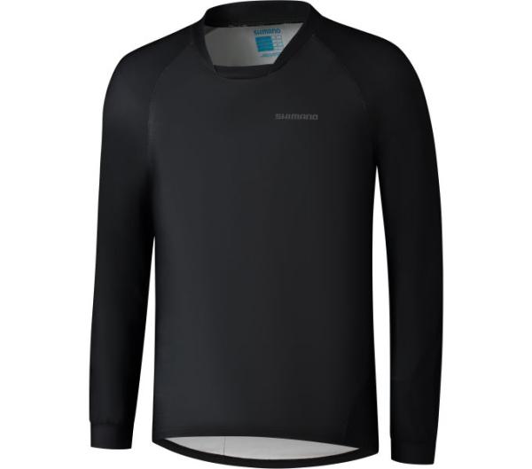 SHIMANO PARCO (Myoko) Long Sleeve Jersey Warm SCHWARZ M
