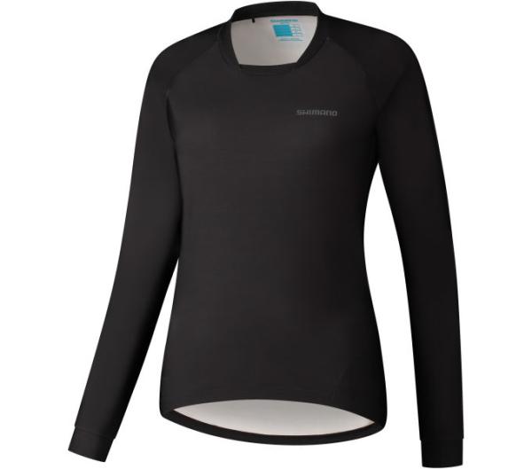 SHIMANO W'S SAIKO LONG SLEEVES WARM BLACK ((W'S) XXL)
