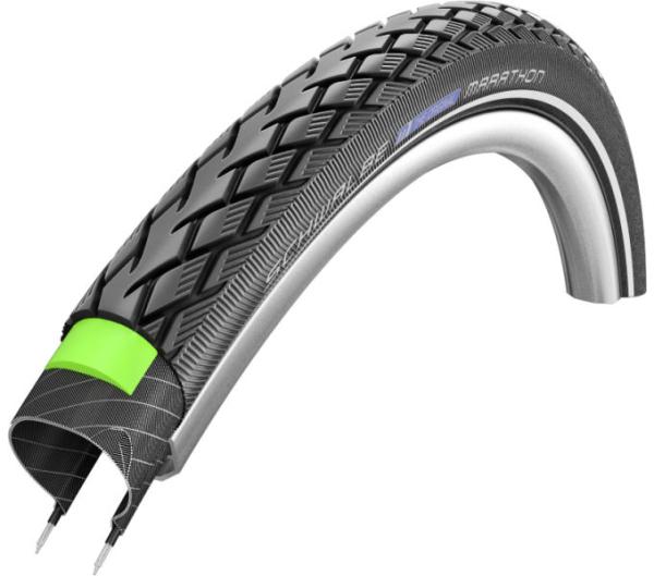 Schwalbe SCHWALBE DRAHTREIFEN MARATHON   32-559 Schwarz/Reflex
