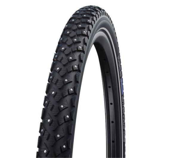 Schwalbe SCHWALBE DRAHTREIFEN MARATHON WINTER PLUS    47-559 Schwarz/Reflex