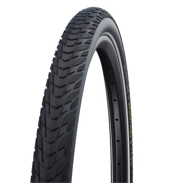Schwalbe DRAHTREIFEN MARATHON E-PLUS Perf Smart DualGuard 55-622 Schwarz/Reflex