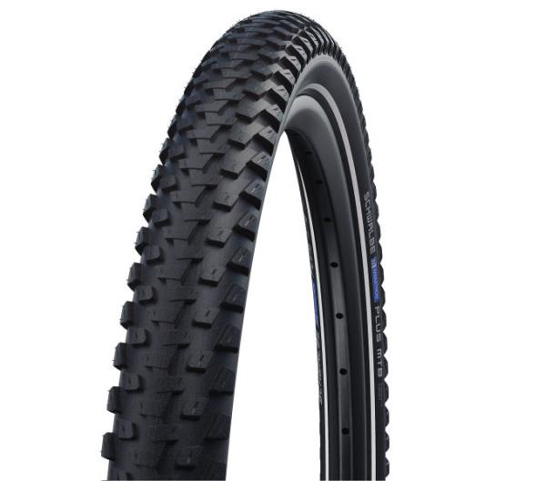Schwalbe SCHWALBE DRAHTREIFEN MARATHON PLUS MTB  Smart DualGuard 60-584 Schwarz/Reflex