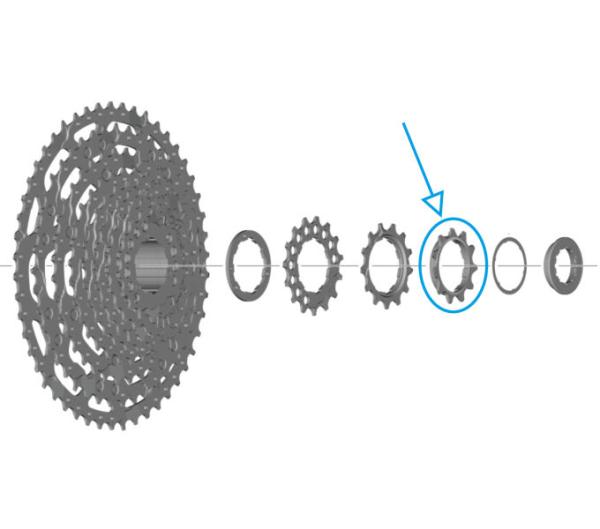 SHIMANO Ritzel f&uuml;r CS-LG600 11 Z&auml;hne
