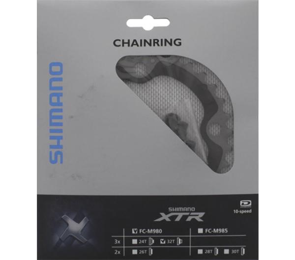 SHIMANO Kettenblatt XTR FC-M980 32 Z&auml;hne