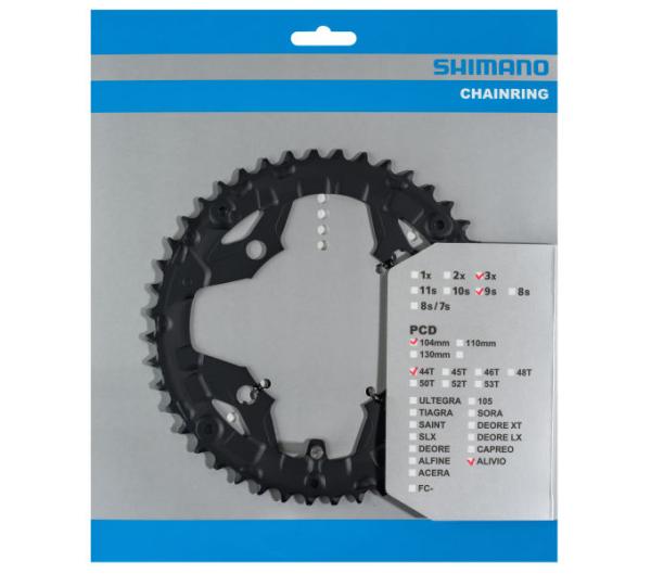 SHIMANO Kettenblatt ALIVIO FC-T4060 44 Z&auml;hne