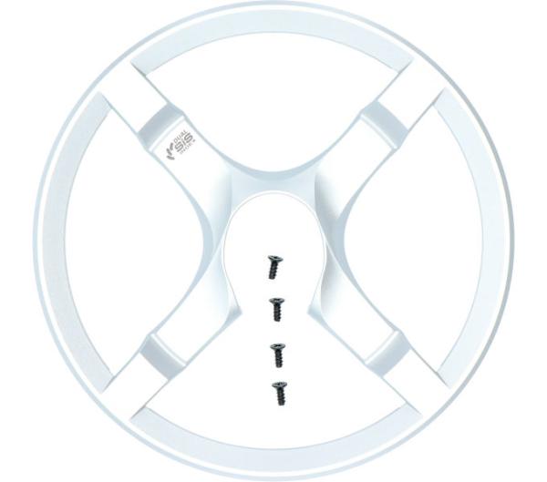 SHIMANO Kettenschutzring 48 Z&auml;hne FC-TX501 Silber inkl. Schrauben