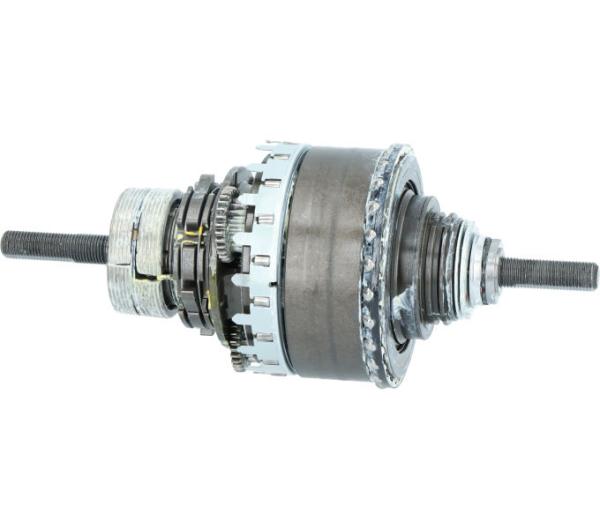 SHIMANO Getriebeeinheit f&uuml;r SG-C6061-8C 187 mm Achsl&auml;nge inkl. Bremsarm und Staubkappe