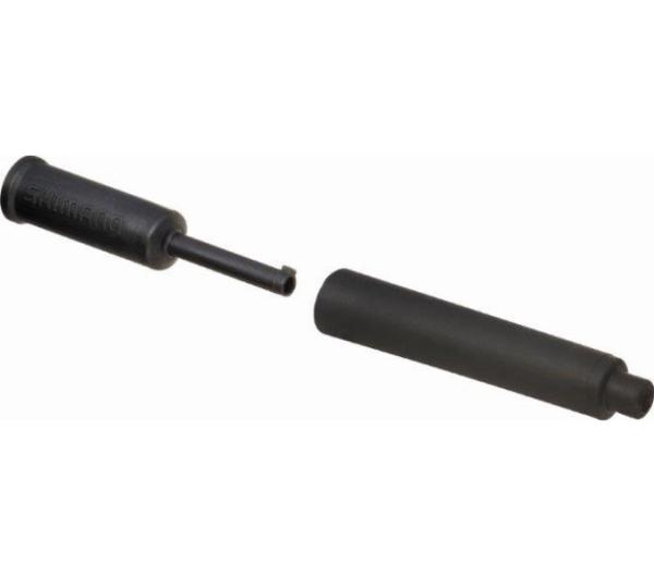 SHIMANO 50 St&uuml;ck. Endkappe Schaltzugau&szlig;enh&uuml;lle mit Spitze und Gummimanschette